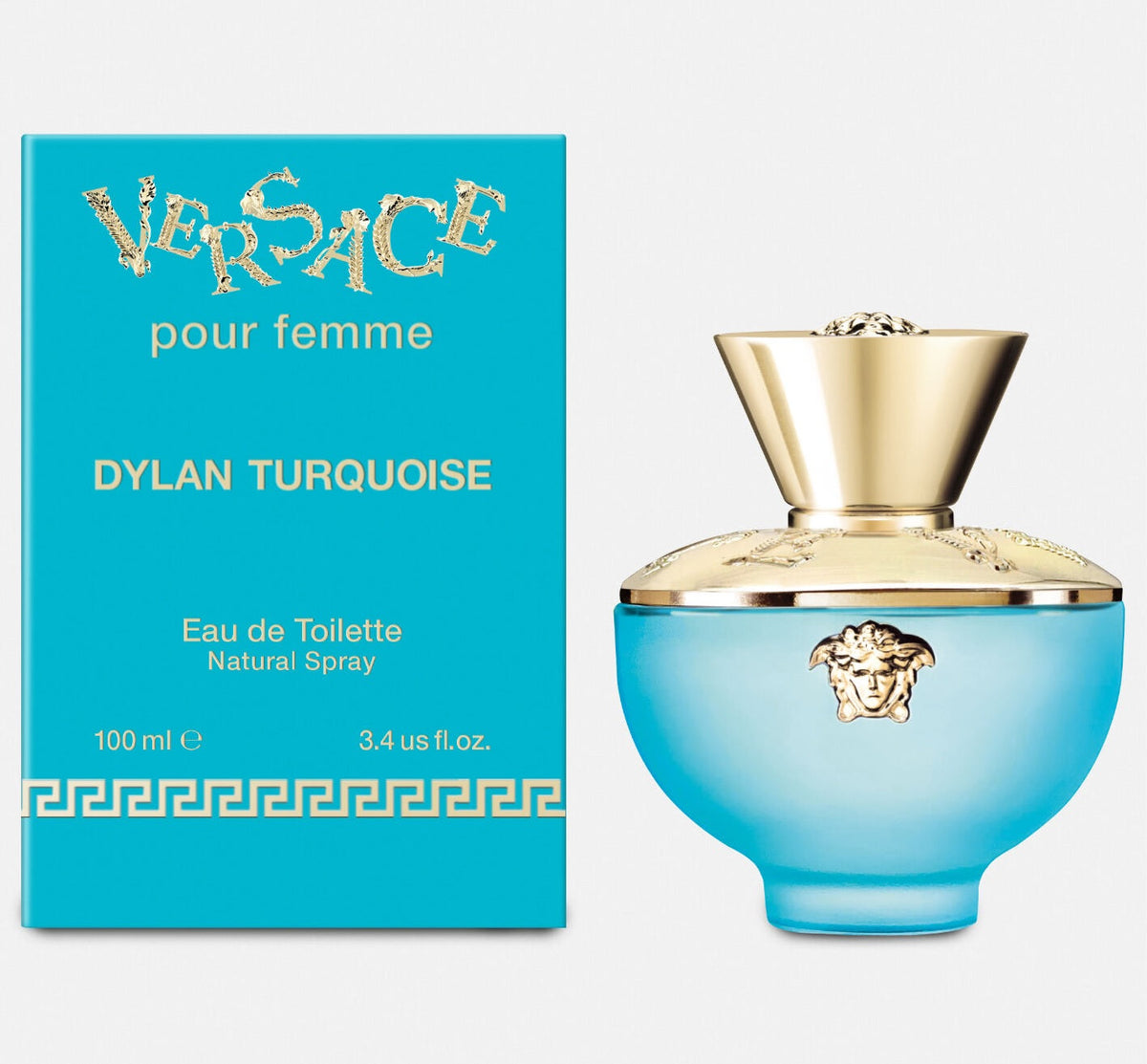 Versace Dylan Blue Turquoise 3.4oz Edt for Women