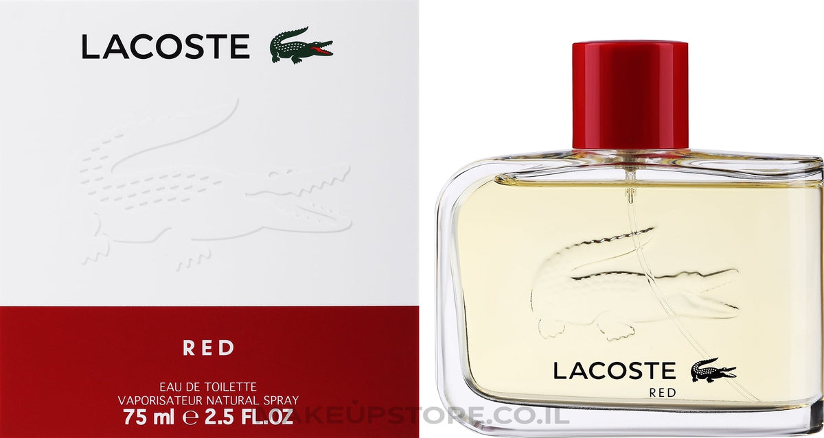 Lacoste Red New 4.2oz Eau de Toilette for Men