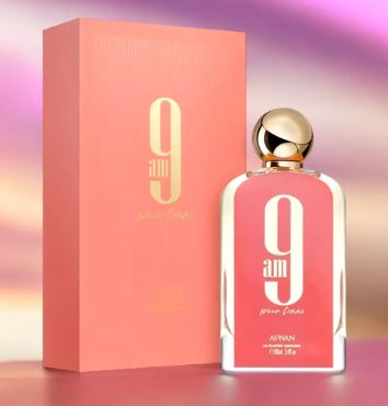 Afnan 9AM 3.4oz Eau De Parfum for Ladies