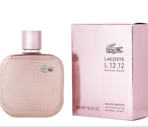 Lacoste Silver Rose 3.4oz Eau de Parfum for Women