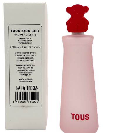 Tester Tous Girl 3.4oz Eau de Toilette for Women