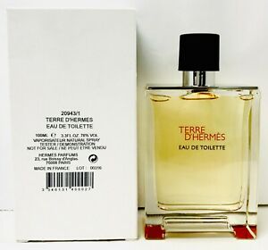 Tester Terre by Hermes 3.4oz Eau de Toilette for Men
