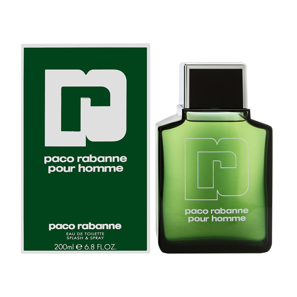 Paco Robanne Pour Homme 6.7oz Eau de Toilette for Men  (Classic)