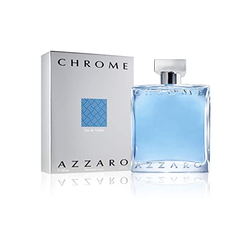 Chrome By Azzaro 3.4 ounce Edt (No Cellophane)