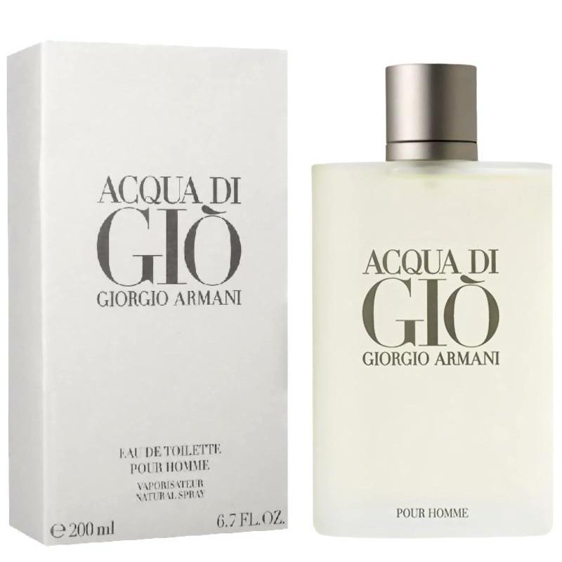 Acqua Di Gio by Giorgio Armani 6.7oz Eau de Toilette for Men