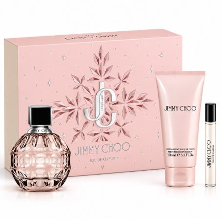 Jimmy Choo Cls 3.4ozEdp + Body Lotion + Mini+