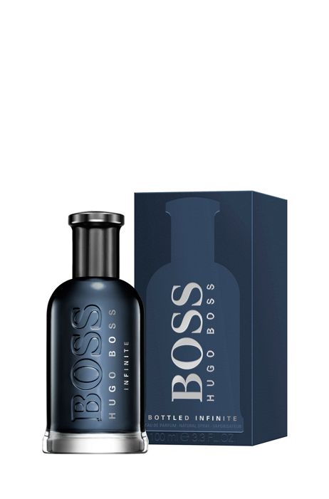 Hugo Boss Bottle Infinite 3.4oz Edp for Men             Boss Gris Infinite