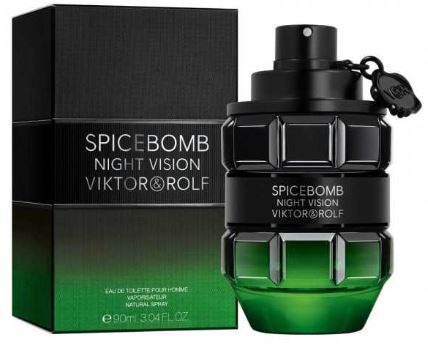 Spicebomb Nightvision 3.0oz Edt for Men By Viktor Rolf