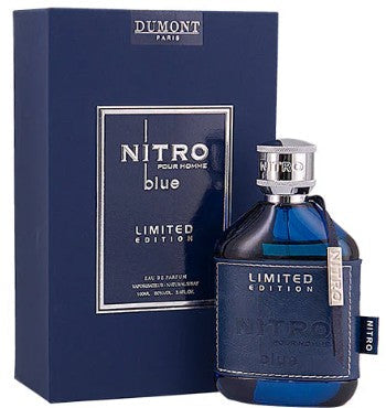 Nitro Blue Limited Edition 3.4oz Eau De Parfum Pour Homme