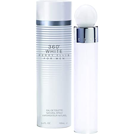360 White By Perry Ellis 3.4 ounce Eau De Toilette For Men