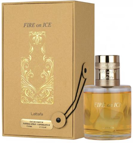 Lattafa Fire On Ice 3.4oz Eau de Parfum