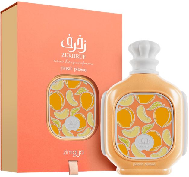 Zukhruf Peach Please 3.4oz Edp by Afnan Zimaya