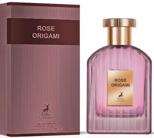 Al Hambra Rose Origami 3.4oz Eau de Parfum