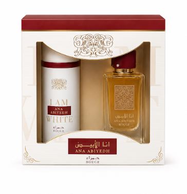 Lattafa Ana Abiyedh Rouge 2.0oz Eau De Parfum + 200 Body Spray