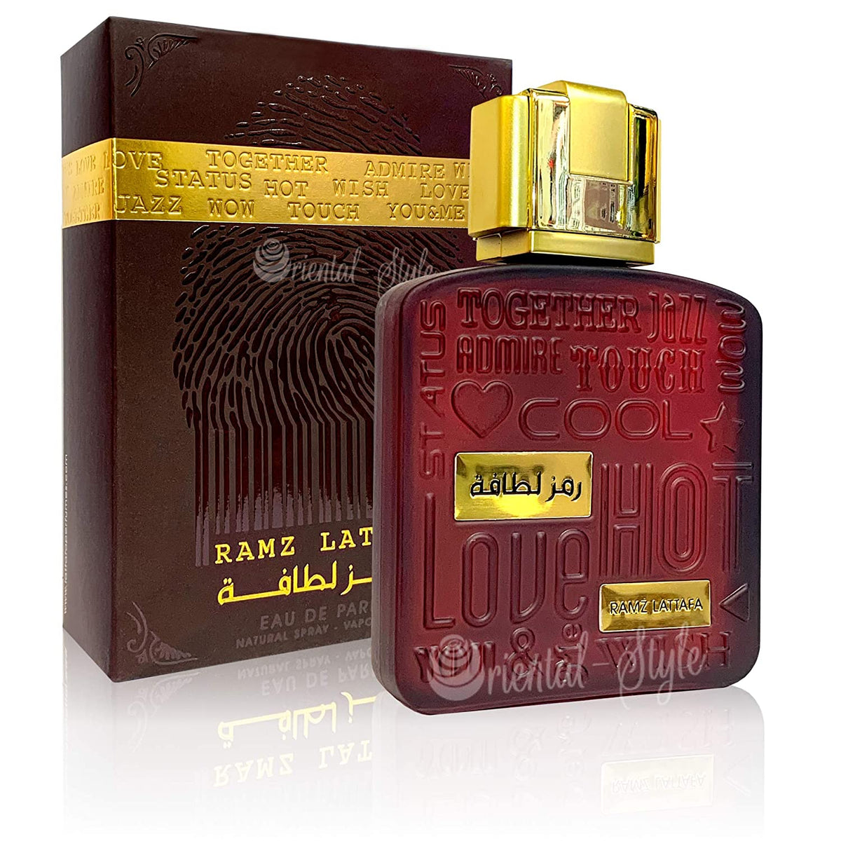 Ramz Gold by Lattafa 3.4oz Eau De Parfum Unisex