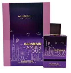 Amber Oud Imagine Dubai 3.4oz Eau de Parfum By Al Haramain
