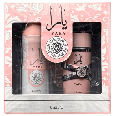 Lattafa Yara 3.4oz Edp+200ml PERFUMED BDY SPRAY
