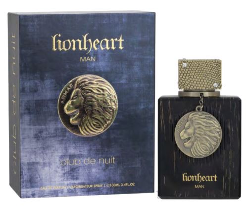 Club de Nuit Lionheart 3.4oz Edp for Men By Armaf