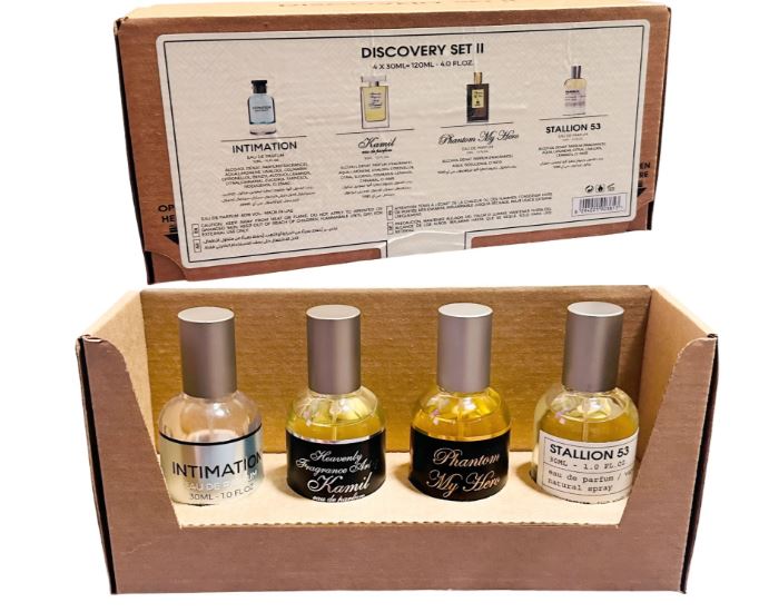 Emper Discovey II Travel Set 4X30ml 4oz Eau de Parfum