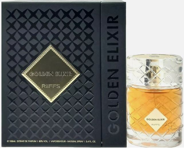 Golden Elixir by RIiffs Extrait de Parfum 3.4oz