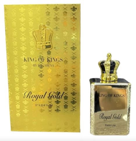 King of Kings Royal Gold 3.4oz Parfum by Macarena