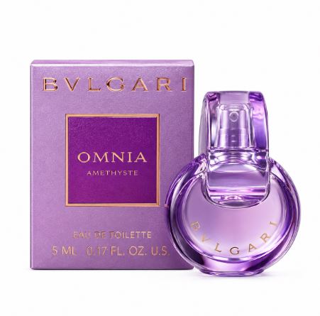 Omnia Amethyste By Bvlgari .17ounce Mini Eau De Toilette For Women