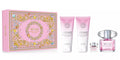 Bright Crystal Versace Set 3.0oz Edt+Lotion+Shower Gel+Mini