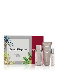 Ferragamo Bright Leather Set 3.4oz EDP+Gel+Mini