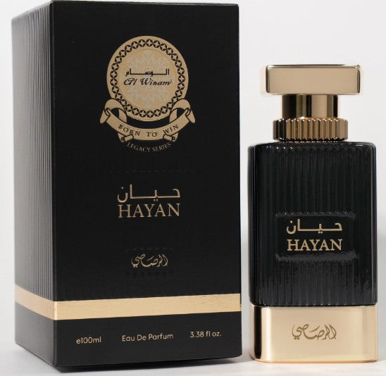 Rasasi Al Wisam Hayan 3.4oz Edp for Men