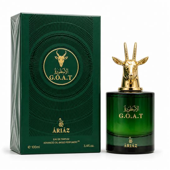 Ariaz G.O.A.T. 3.4oz Eau De Parfum for Men