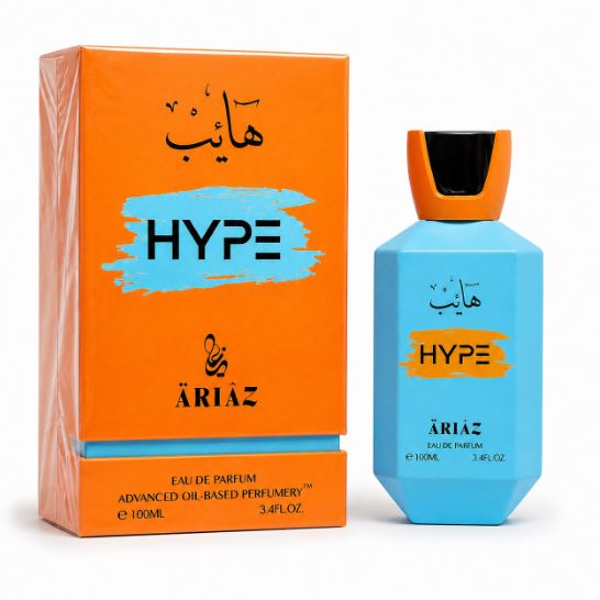 Ariaz Hype 3.4oz Eau De Parfum for Men