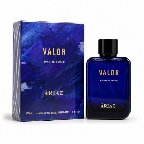 Ariaz Valor 3.4oz Extrait De Parfum for Men