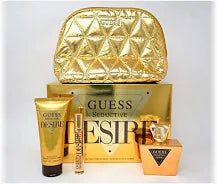 Guess Seductive Desire 2.5oz Edt + 15ml + Lotion + Bag