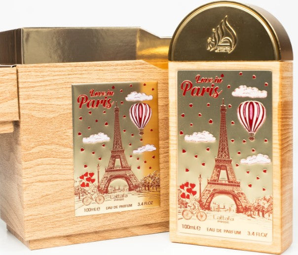 Lattafa Paris (Love in Paris) 3.4oz Eau de Parfum