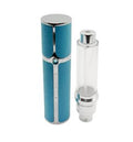 LUXURY METALLIC TRAVEL ATOMIZER 10ML COLOR LIGHT BLUE