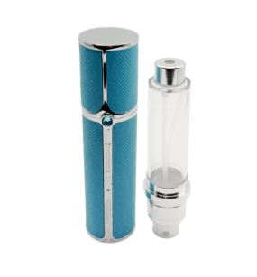 LUXURY METALLIC TRAVEL ATOMIZER 10ML COLOR LIGHT BLUE