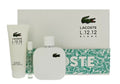 Lacoste Blanc 3.4oz Edt+ 3.4oz Shower Gel + 7.5ml Mini