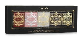 Lattafa Badee al Oud 5pc X 5ml Minis Set
