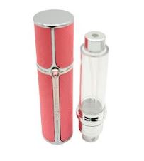 LUXURY METALLIC TRAVEL ATOMIZER 10ML COLOR PINK