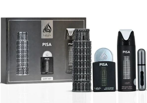 Lattafa Pride Pisa 3.4oz Eau de Parfum + 2PC