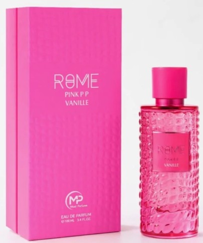 Rome Pink PP Vanille 3.4oz Edp By Bharara Mast Perfume