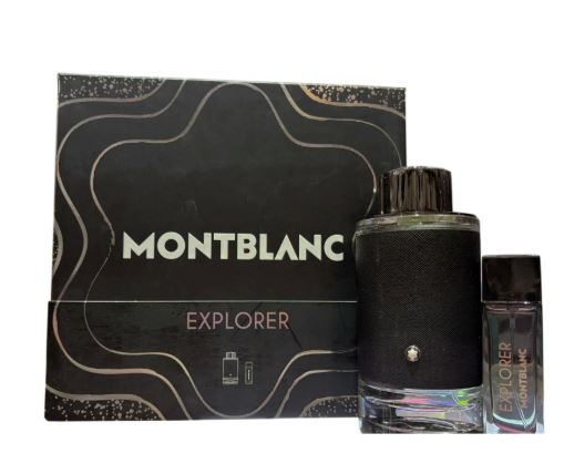 Mont Blanc Explorer 6.7oz Eau de Parfum + .05 Mini for Men
