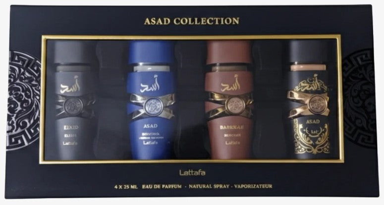 Asad Collection 4x25ml Sprays