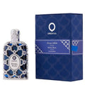 Orientica Royal Bleu Luxury Collection Eau De Parfum bottle and box