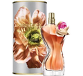 Jean Paul Gaultier La Belle Flower Edition bottle and floral canister