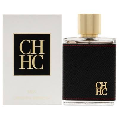 Carolina Herrera CH Men Eau de Toilette 3.4 oz bottle and box