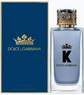 K by Dolce & Gabbana Eau de Toilette 3.4 oz for Men crown-cap bottle and blue box