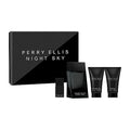 Perry Ellis Night Sky gift set with black box and fragrance products