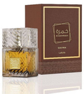 Lattafa Khamrah Qahwa Eau de Parfum bottle and box