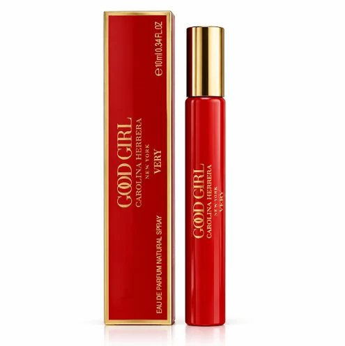 Carolina Herrera Very Good Girl Eau de Parfum 0.34 oz red mini spray and box